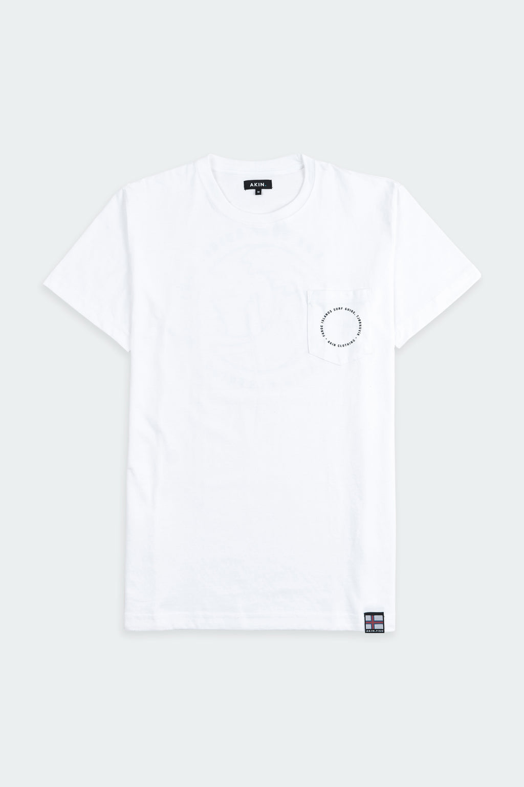 Faroe Islands Surf Guide x Akin - White