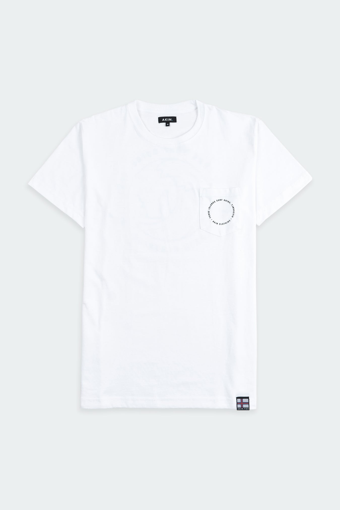 Faroe Islands Surf Guide x Akin - White