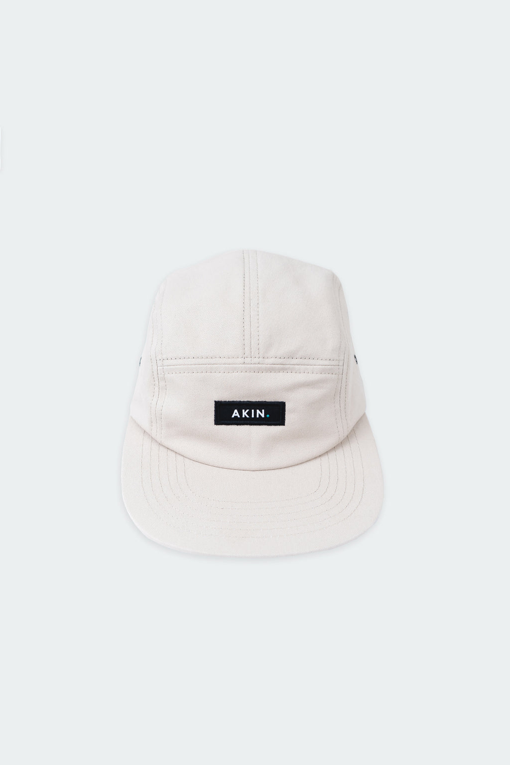 Akin Five Panel Cap - Beige